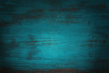 Fototapeta na wymiar Blue old wood texture close-up background