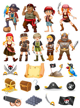 Pirates and vikings
