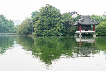 detail of the historic Yuyuan Garden created in the year 1559 by