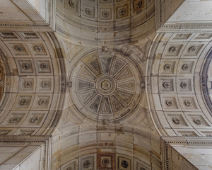 vintage dome ceiling, Dresden Germany