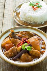 Mussaman curry, Thaïlande