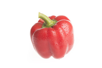 Bell pepper isolated on white background