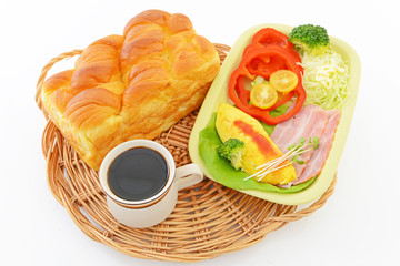 美味しそうな朝食