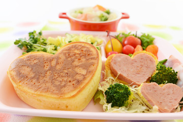 美味しそうな朝食