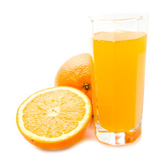 oranges and juice