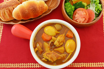 美味しそうなカレー