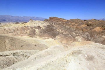 Zabriskie point, death valley