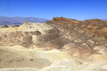 Zabriskie point, death valley