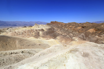 Zabriskie point, death valley