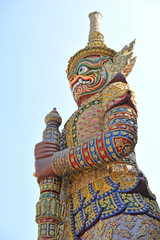 Giant Statue at Wat Phar Kaew