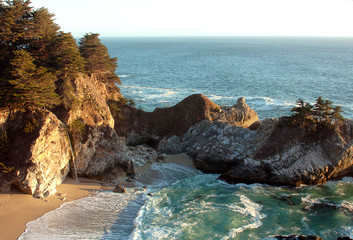 Julia Pfeiffer Burns State Park in Big Sur
