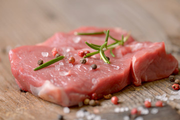 fresh raw meat