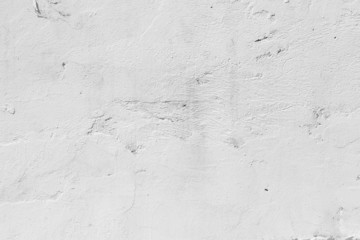 Grungy white concrete wall background