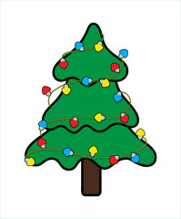 Sparkle Lights Christmas Tree