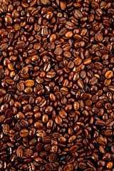 grains of coffee