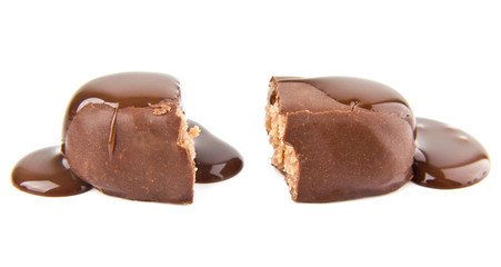 candy in a chocolate