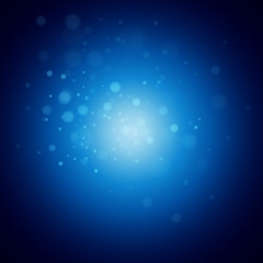 Vector glowing bokeh background