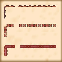 seamlessly tiling small borders with corner elements