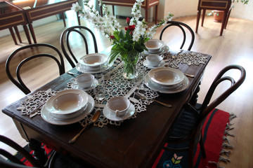Table from the time when Mother Teresa lived in Skopje