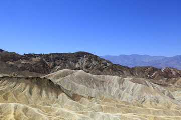 Zabriskie point, death valley