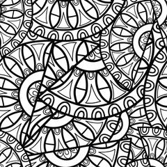 Ethnic seamless pattern