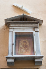 Dipinto della Madonna e Ges bambino, fede