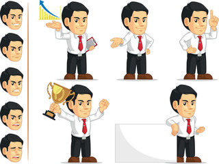 Office Worker Customizable Mascot