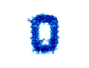 Blue flame pattern zeros