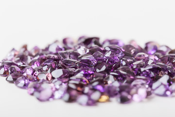 Background of natural stone amethyst