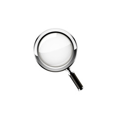 Magnifying glass. Vector.