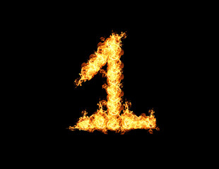 Abstract flame number one