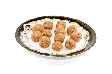 Frische Rohe Fleischbällchen