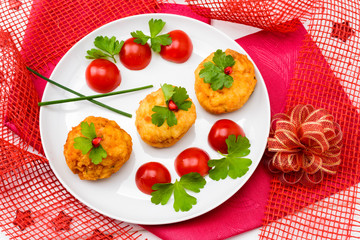 Polpette di baccalà per menù di Natale