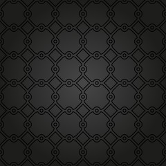 Naklejka premium Geometric Abstract Seamless Vector Pattern