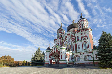 Church under the clouds