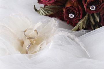 Fototapeta premium Detalle de Novia