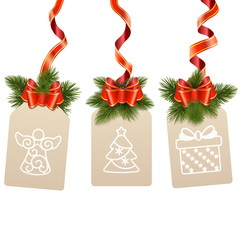 Vector Christmas Label
