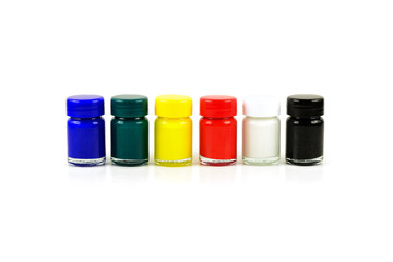 Bottles poster color
