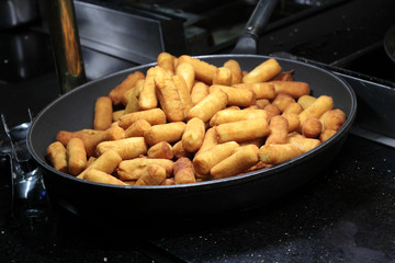 Fried cheese