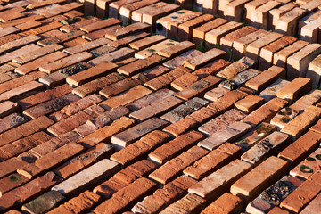 Recycled bricks