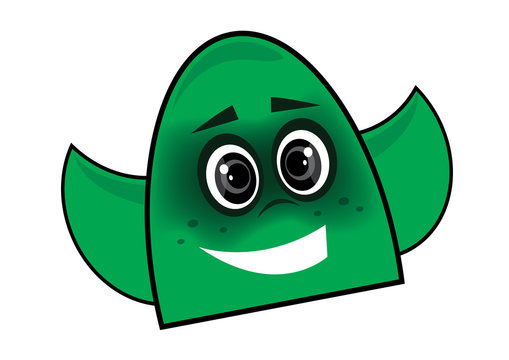 zielony duch