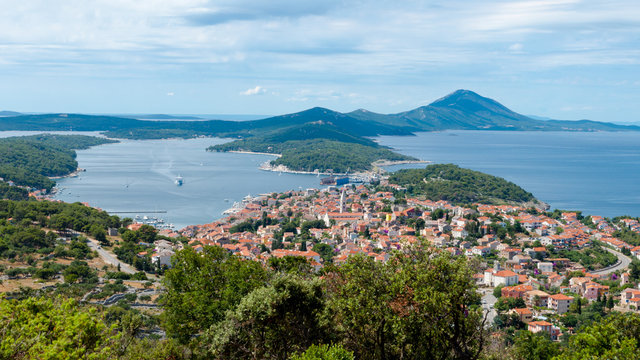Panoramic sight of Mali Losinj