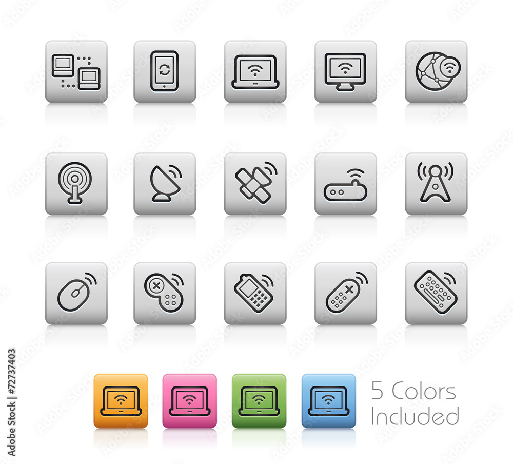 Poster wireless communications - eps with 5 colors in different layers