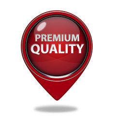 Premium quality pointer icon on white background