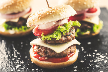 Mini burgers