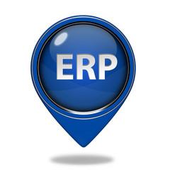 ERP pointer icon on white background