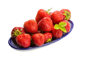 Strawberry in the bowl