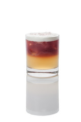 new york sour cocktail