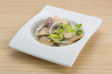 Sliced herring