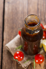 Bowl with Barbeque Sauce